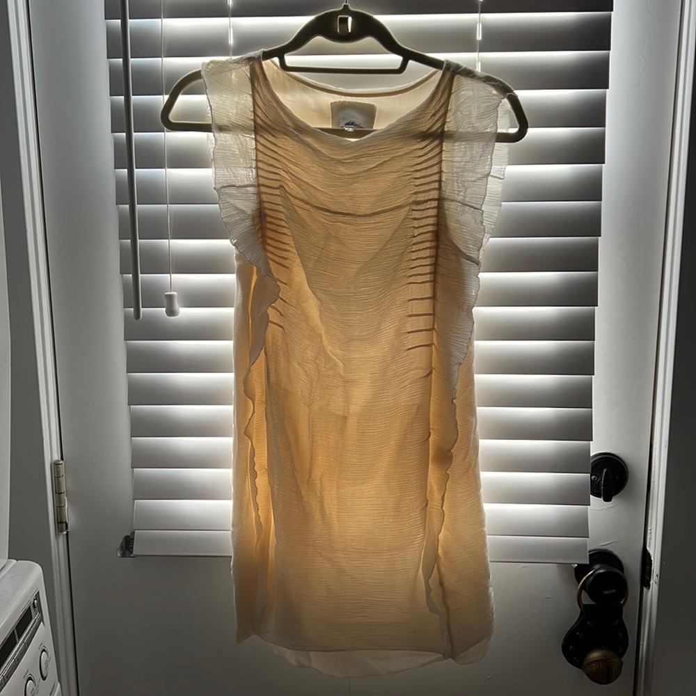 3.1 Phillip Lim cream pocket dress 0